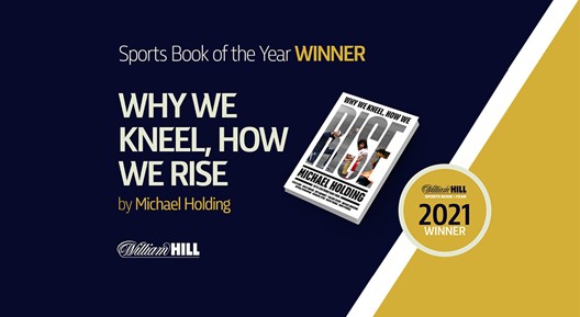Michael Holding wins 2021 William Hill Sports Book of the Year with his powerful message of hope for tackling racism