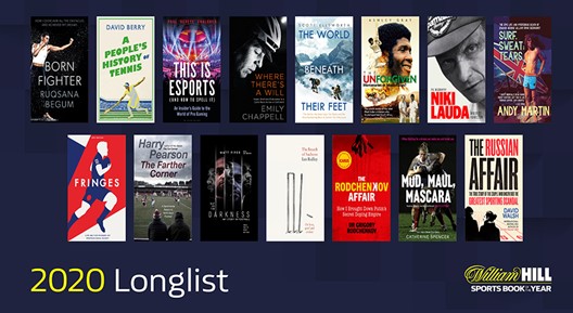 William Hill Sports Book of the Year 2020 Longlist