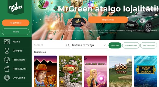 William Hill launches Mr Green brand in Latvia